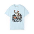Brewed in the Backyard T-Shirt – Chambray
