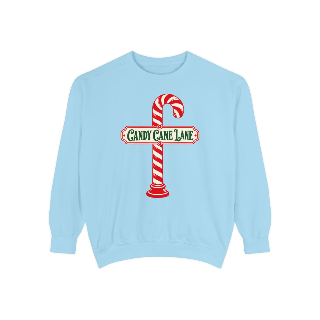 Candy Cane Lane Sweatshirt – Chambray