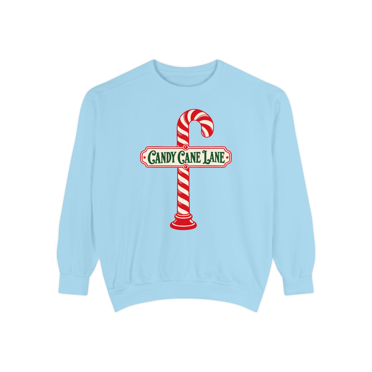 Candy Cane Lane Sweatshirt – Chambray