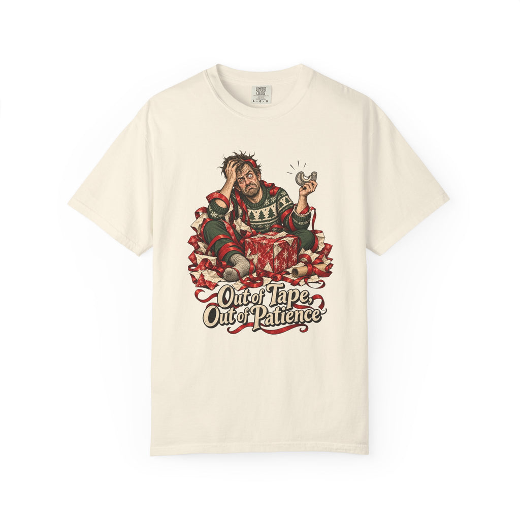Out of Tape, Out of Patience T-Shirt – Ivory