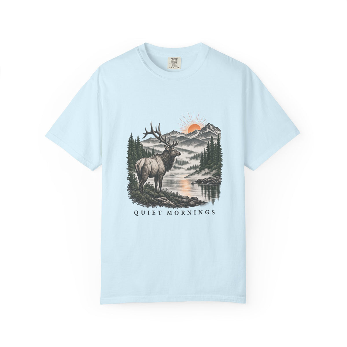 Quiet Mornings T-Shirt – Chambray