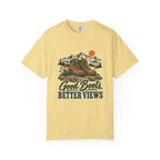 Good Boots, Better Views T-Shirt – Butter