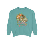 Fresh Picked Pumpkins & Wildflowers Sweatshirt – Seafoam