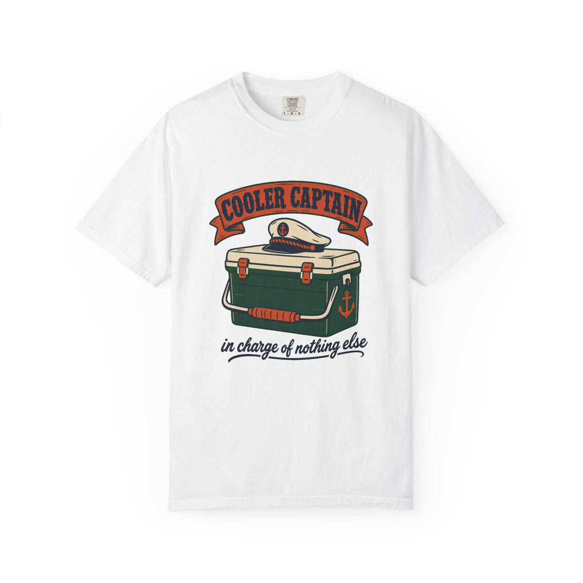 Cooler Captain T-Shirt – White