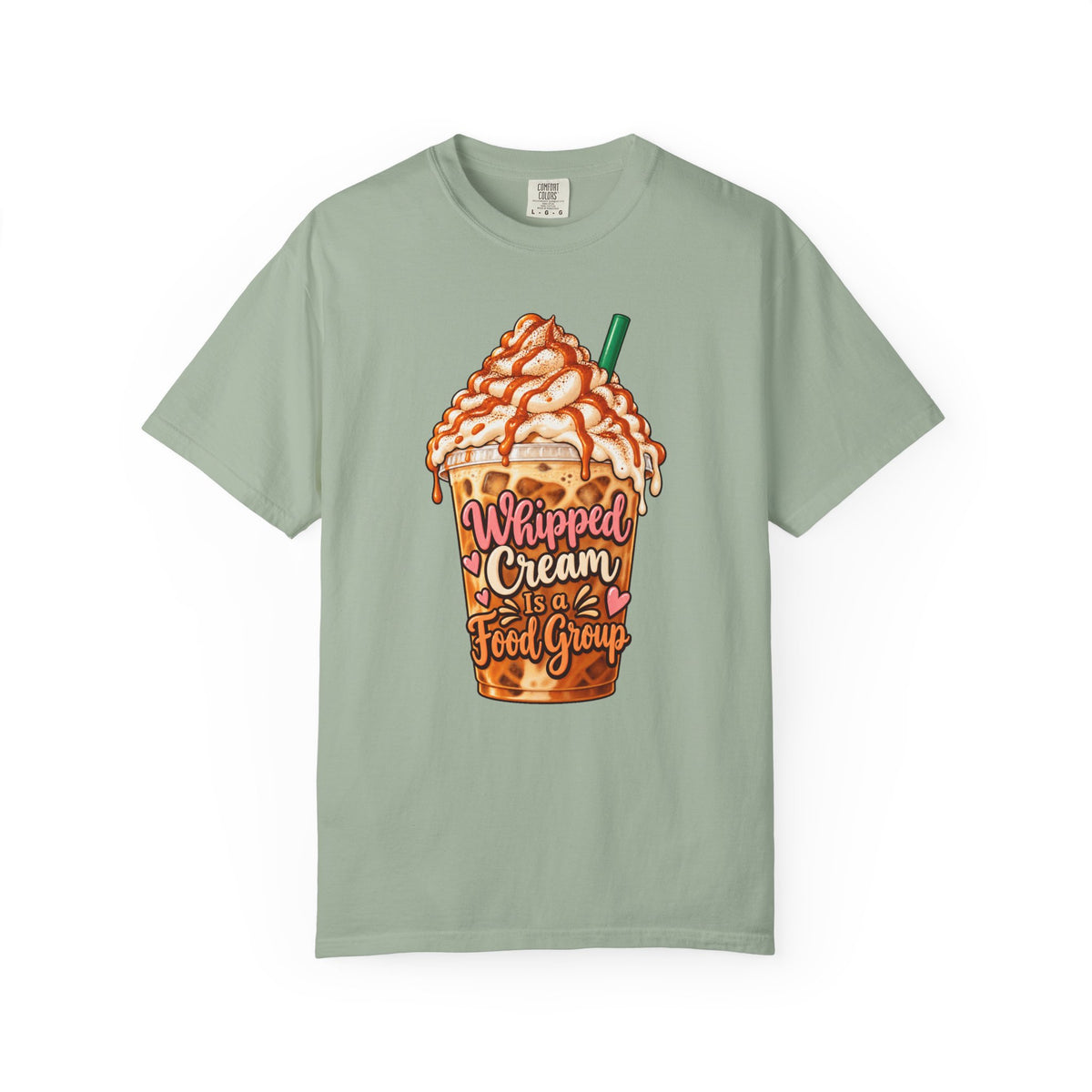 Whipped Cream Is a Food Group T-Shirt – Bay