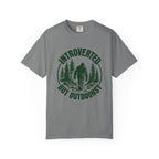 Introverted but Outdoorsy T-Shirt – Grey