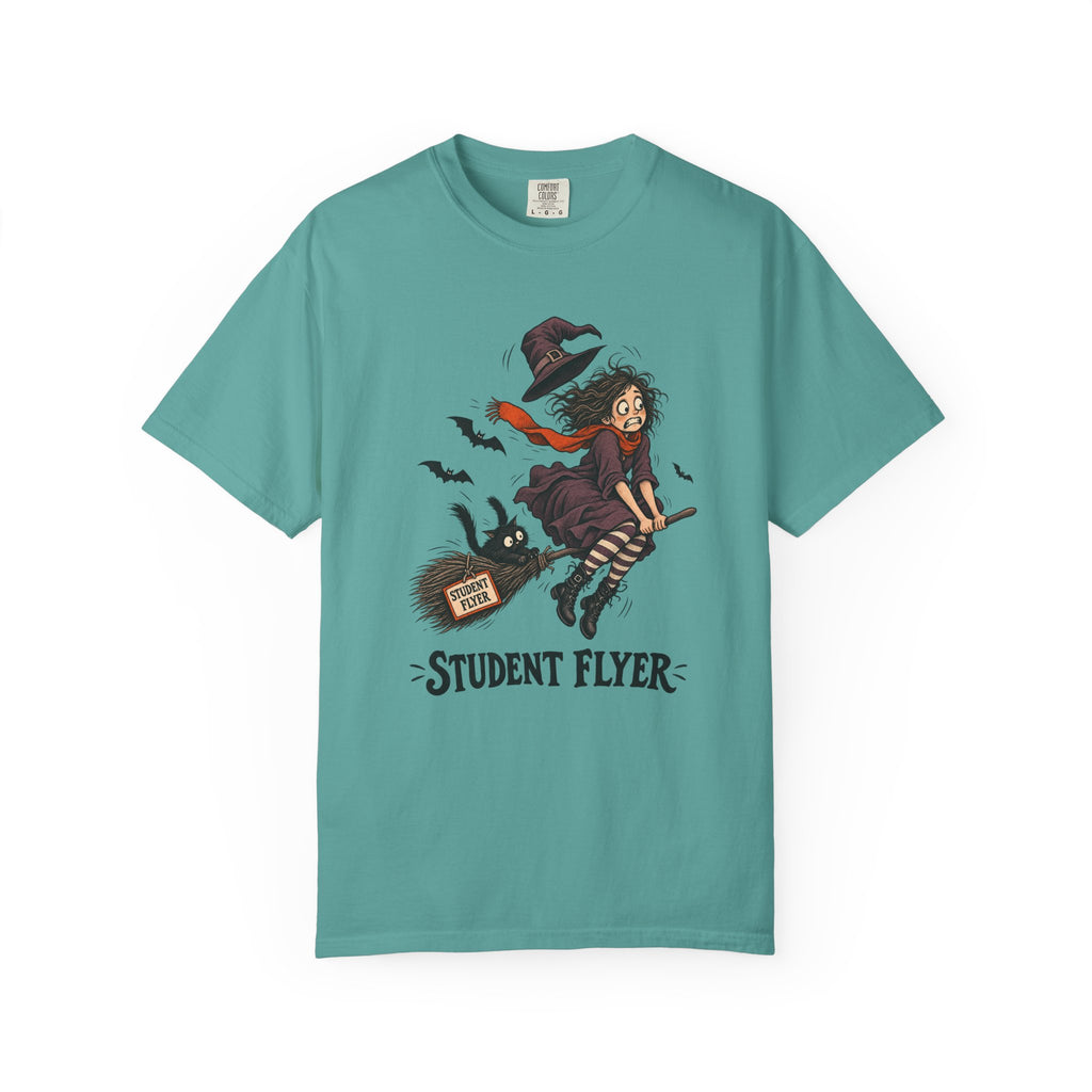 Student Flyer T-Shirt – Seafoam