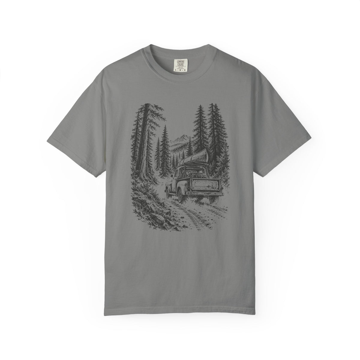 Old Truck Forest Road T-Shirt