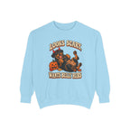 Looks Scary, Wants Belly Rubs Sweatshirt – Chambray