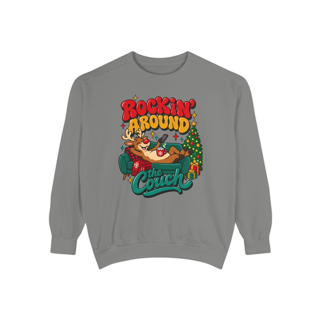 Rockin' Around the Couch Sweatshirt – Grey