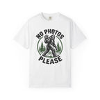 No Photos Please T-Shirt – White