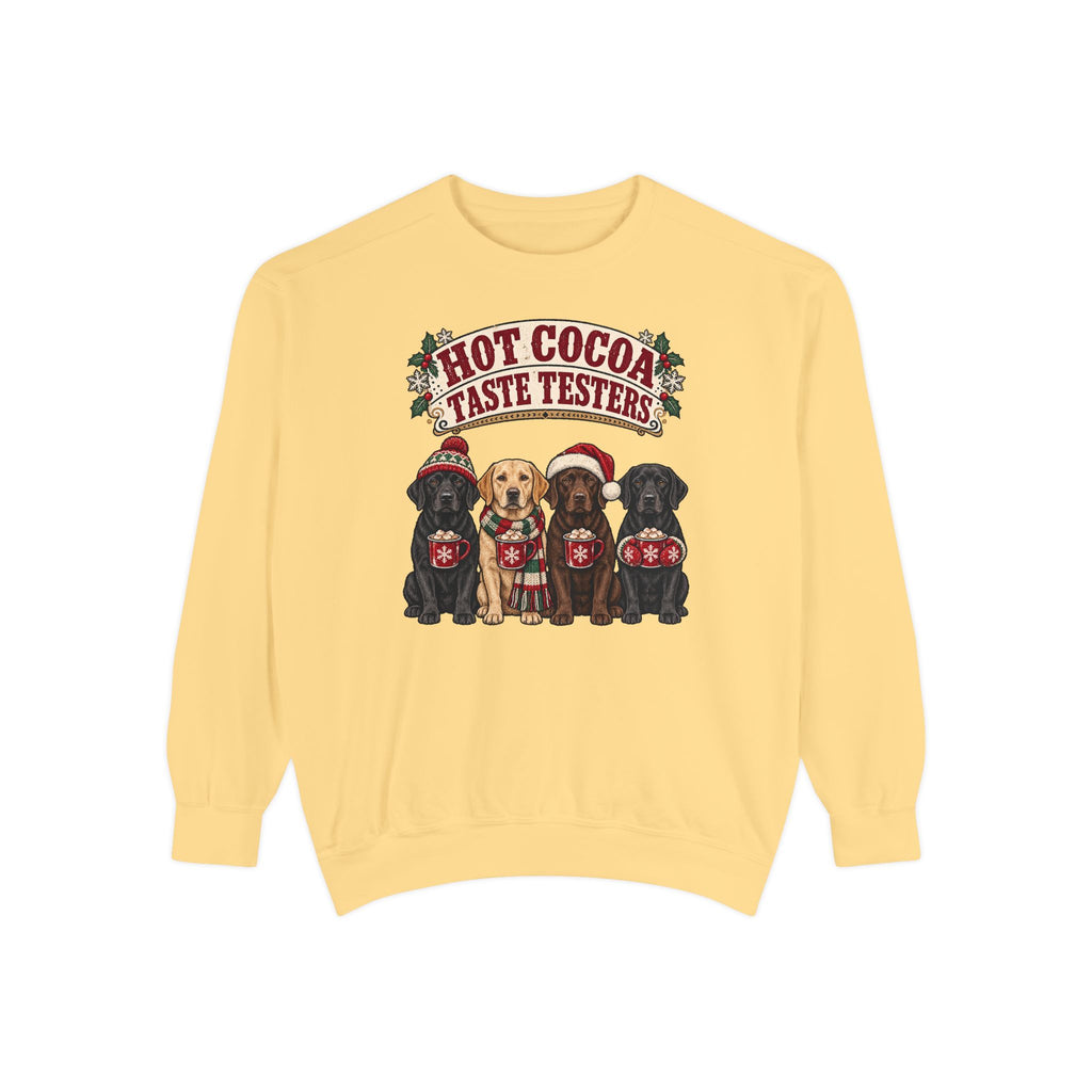 Hot Cocoa Taste Testers Sweatshirt – Butter