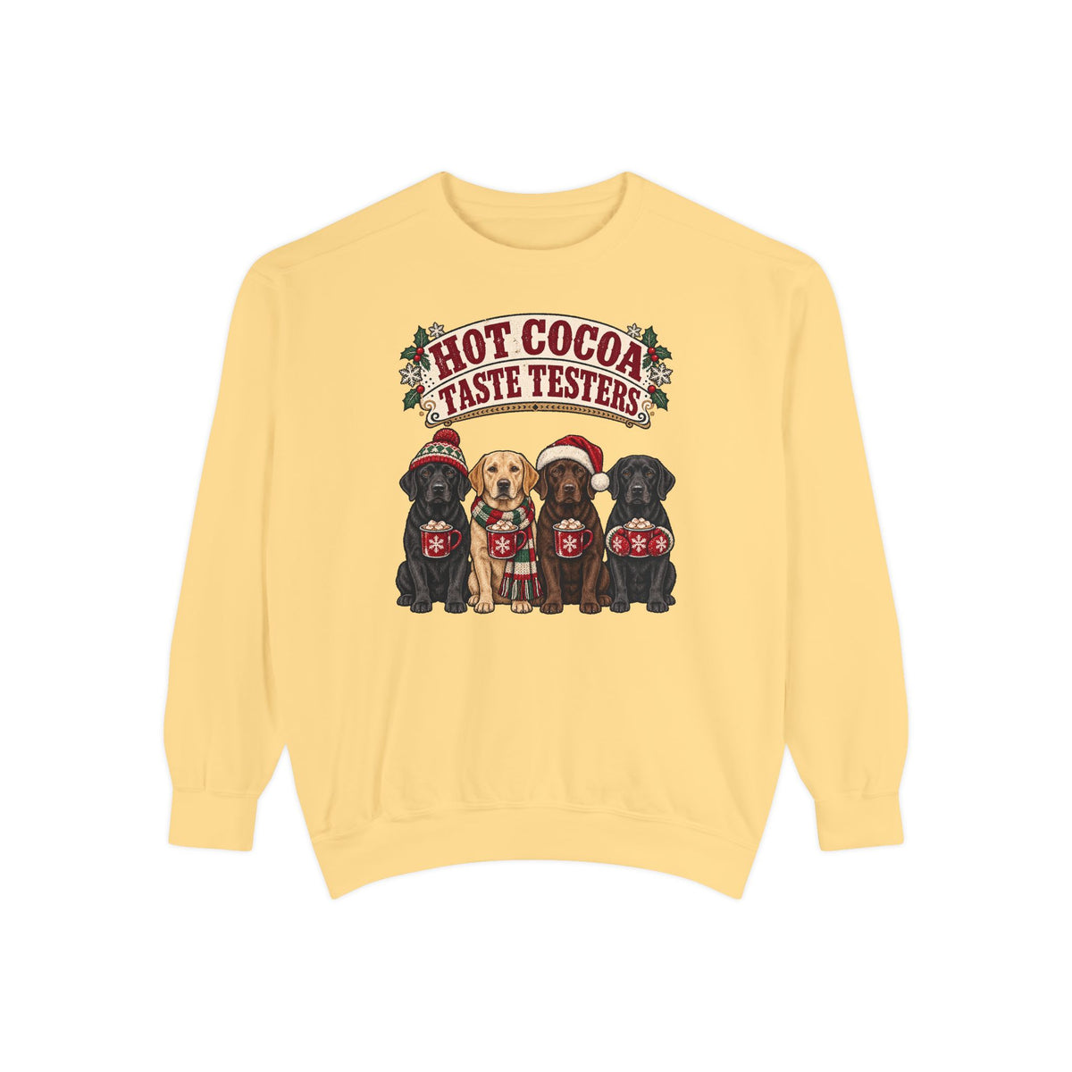 Hot Cocoa Taste Testers Sweatshirt – Butter