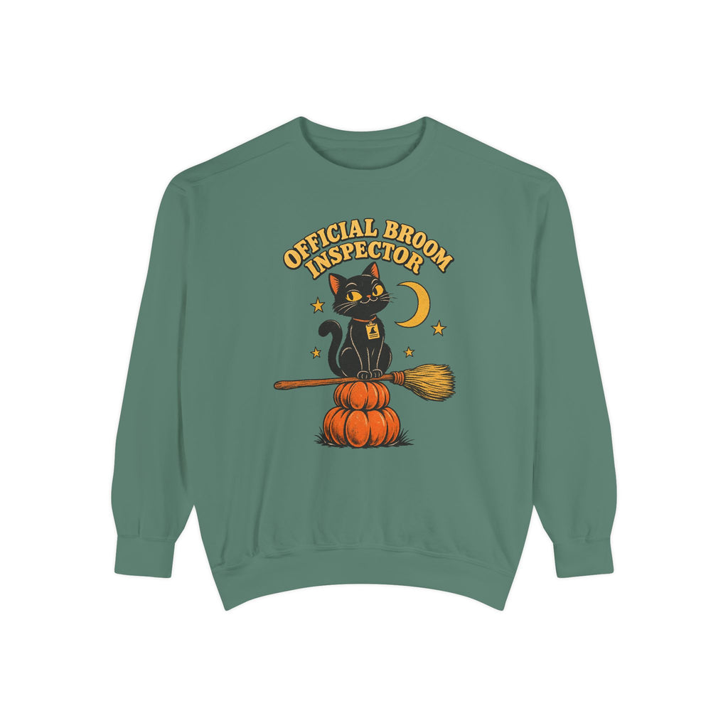 Official Broom Inspector Sweatshirt – Light Green