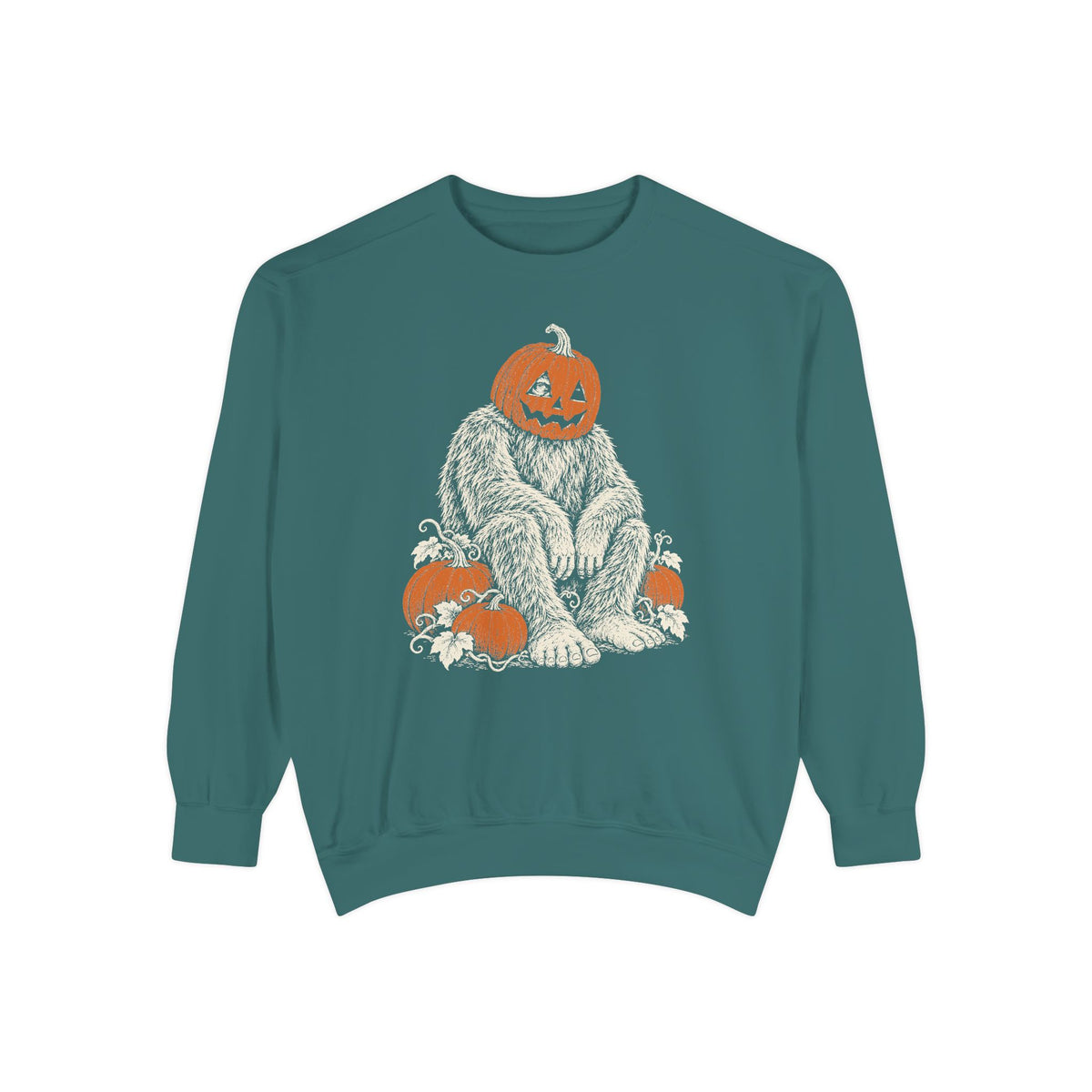 Bigfoot Pumpkin Head Sweatshirt