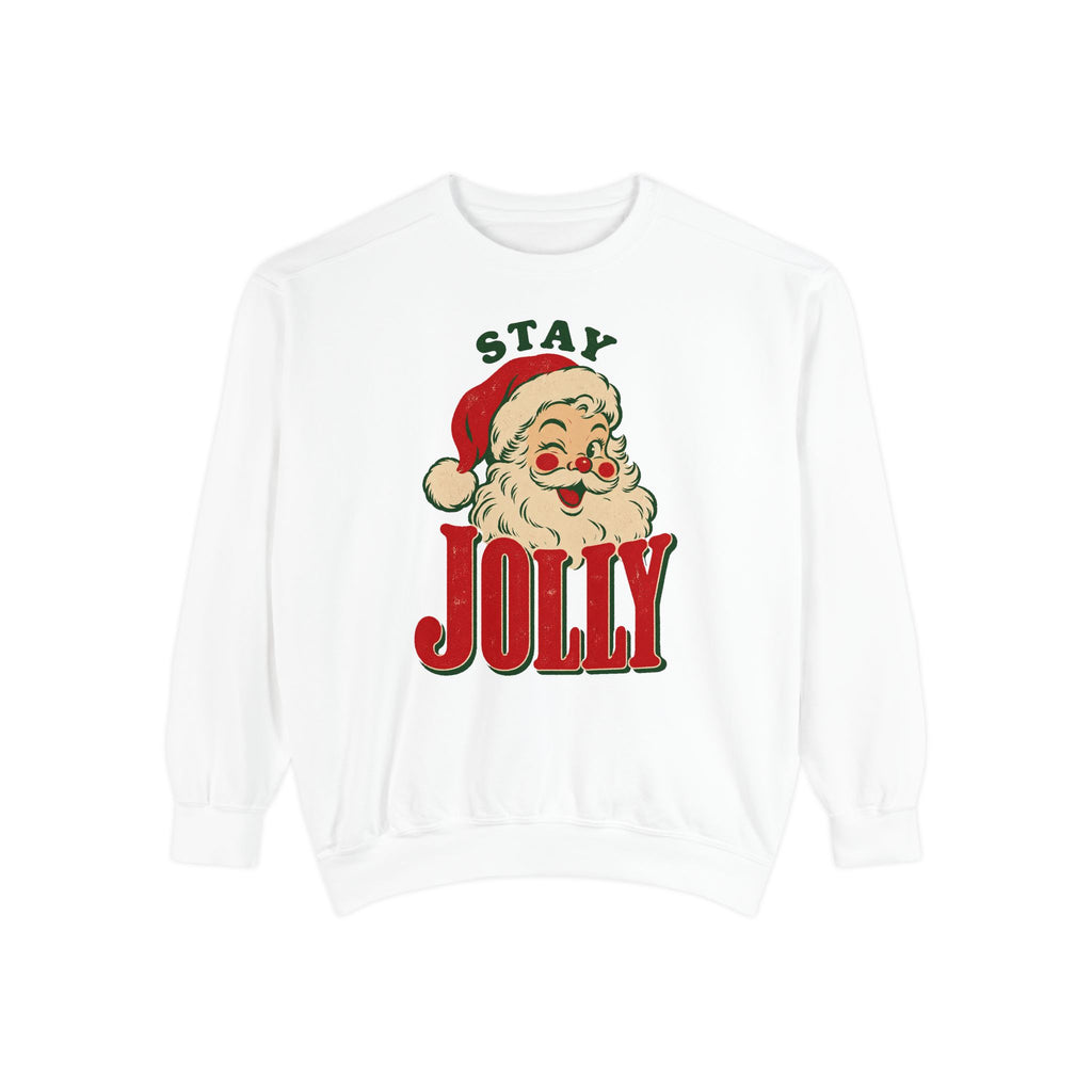 Stay Jolly Sweatshirt – White