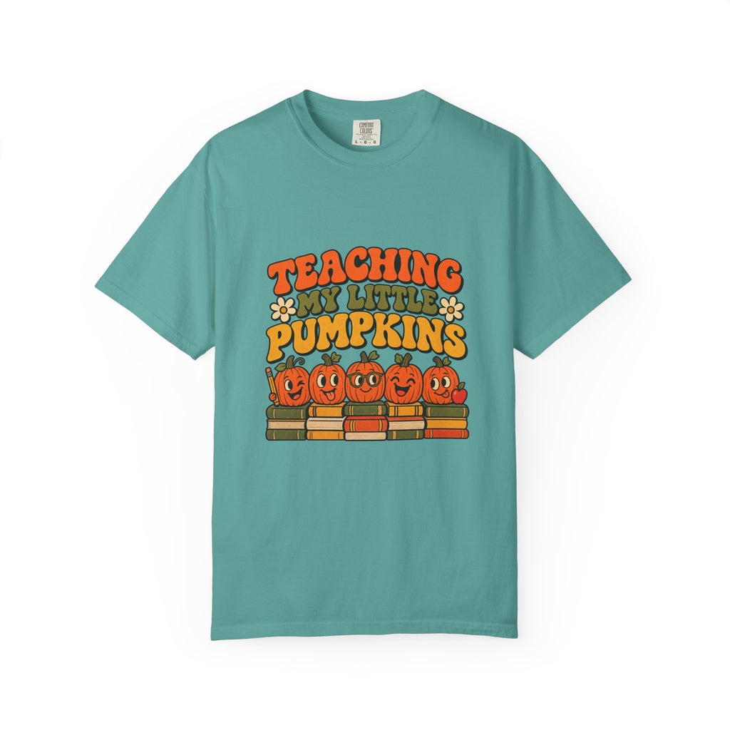Teaching My Little Pumpkins T-Shirt – Seafoam