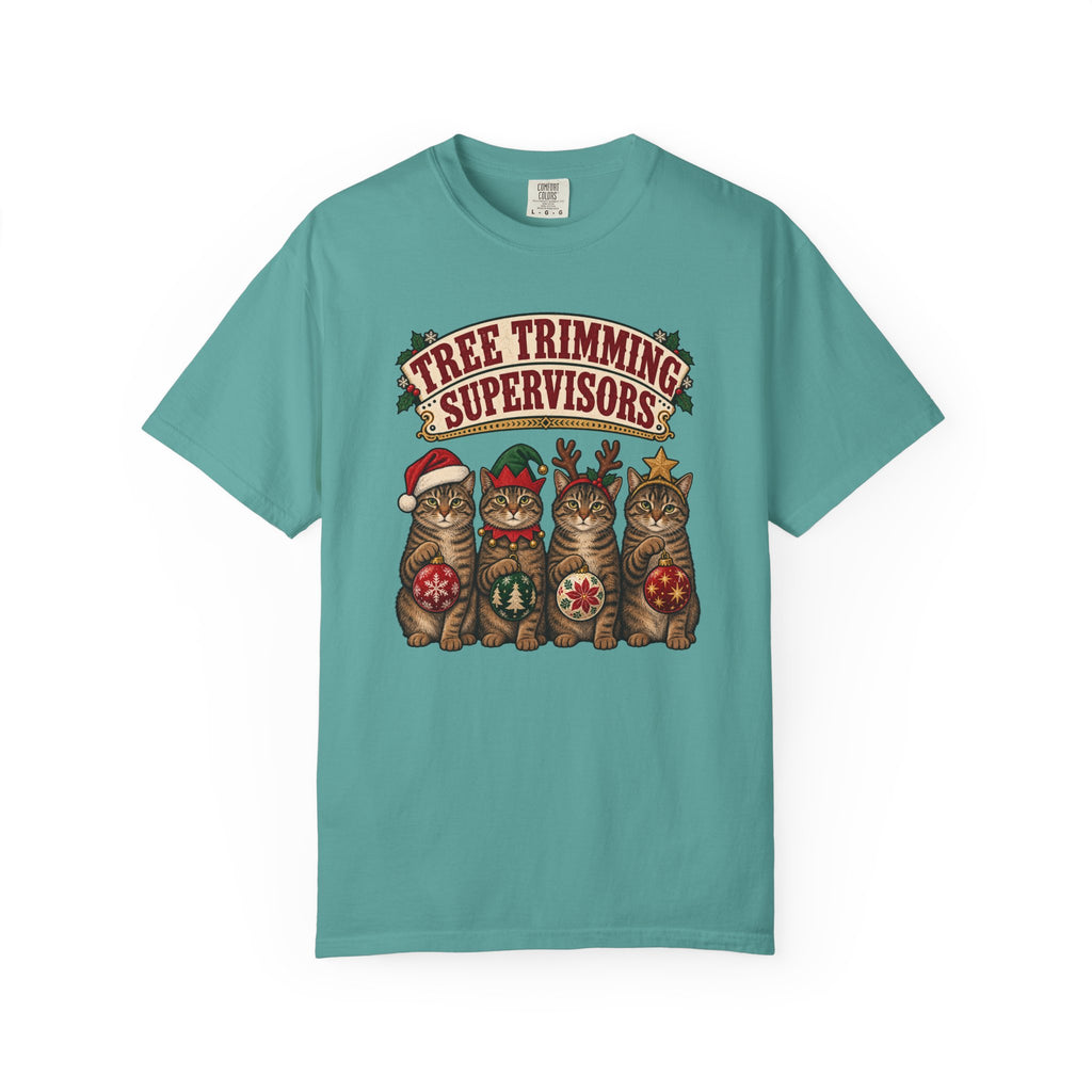Tree Trimming Supervisors T-Shirt – Seafoam