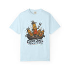 Corny Jokes, Fresh Off the Grill T-Shirt – Chambray