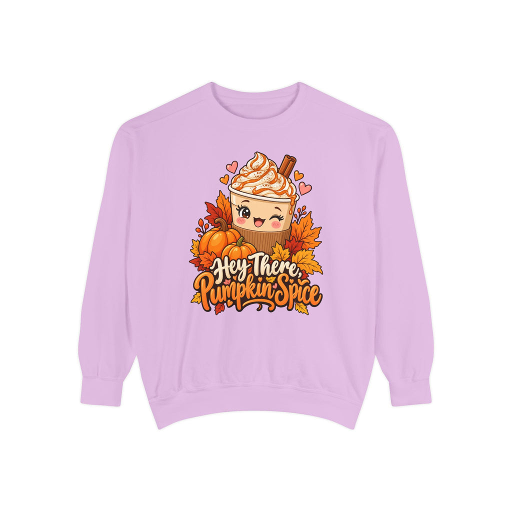 Hey There, Pumpkin Spice Sweatshirt – Orchid