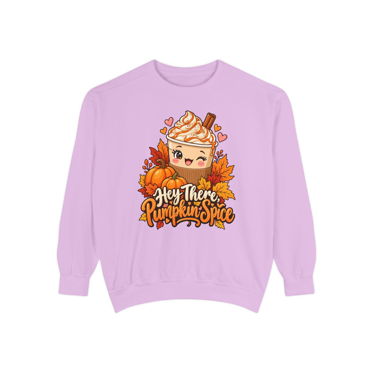 Hey There, Pumpkin Spice Sweatshirt – Orchid
