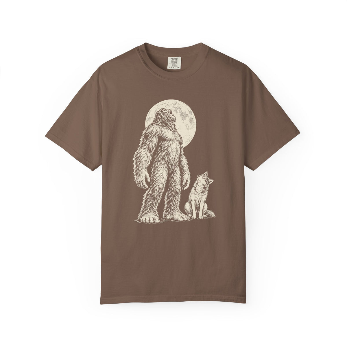Bigfoot Moon Howl T-Shirt