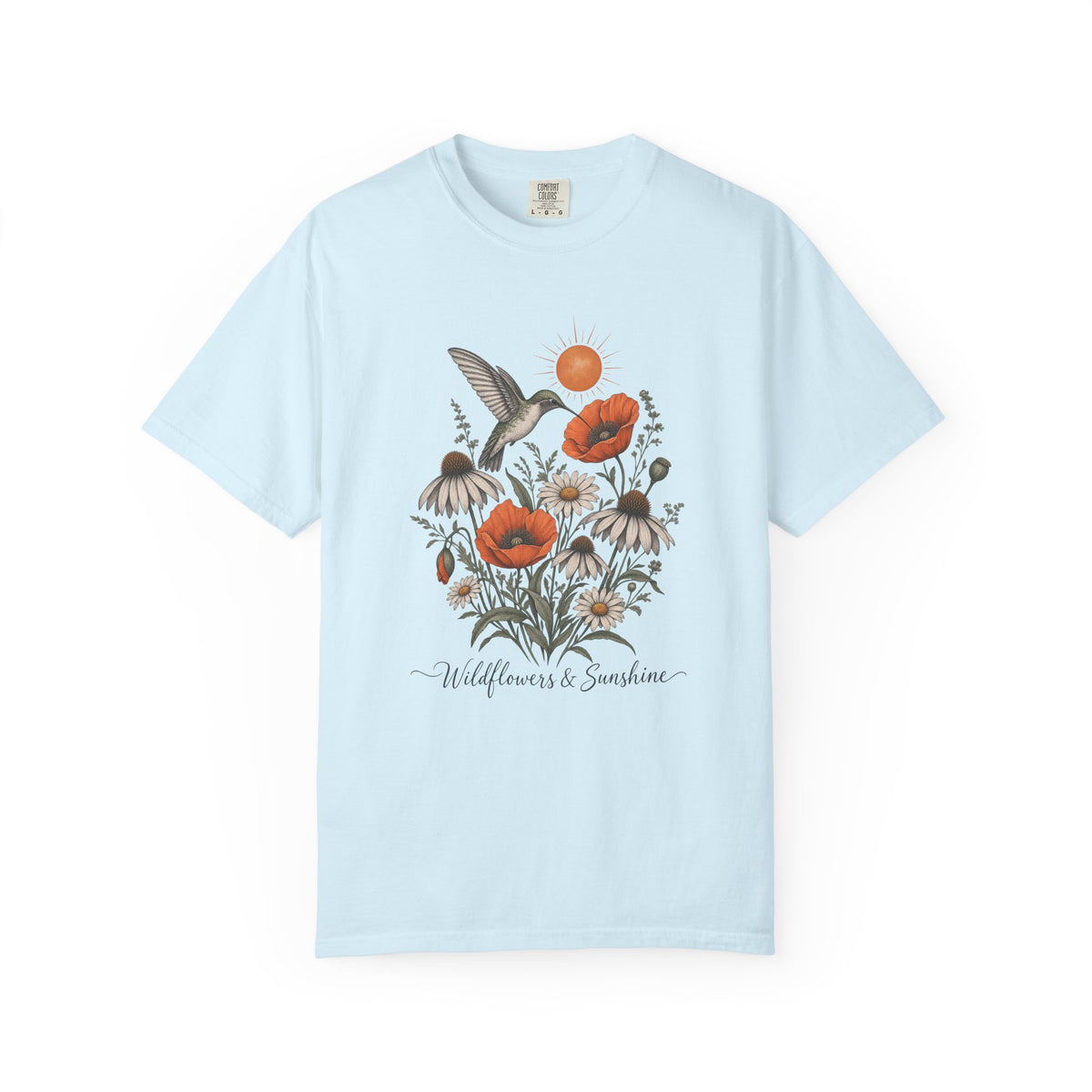 Wildflowers & Sunshine T-Shirt – Chambray