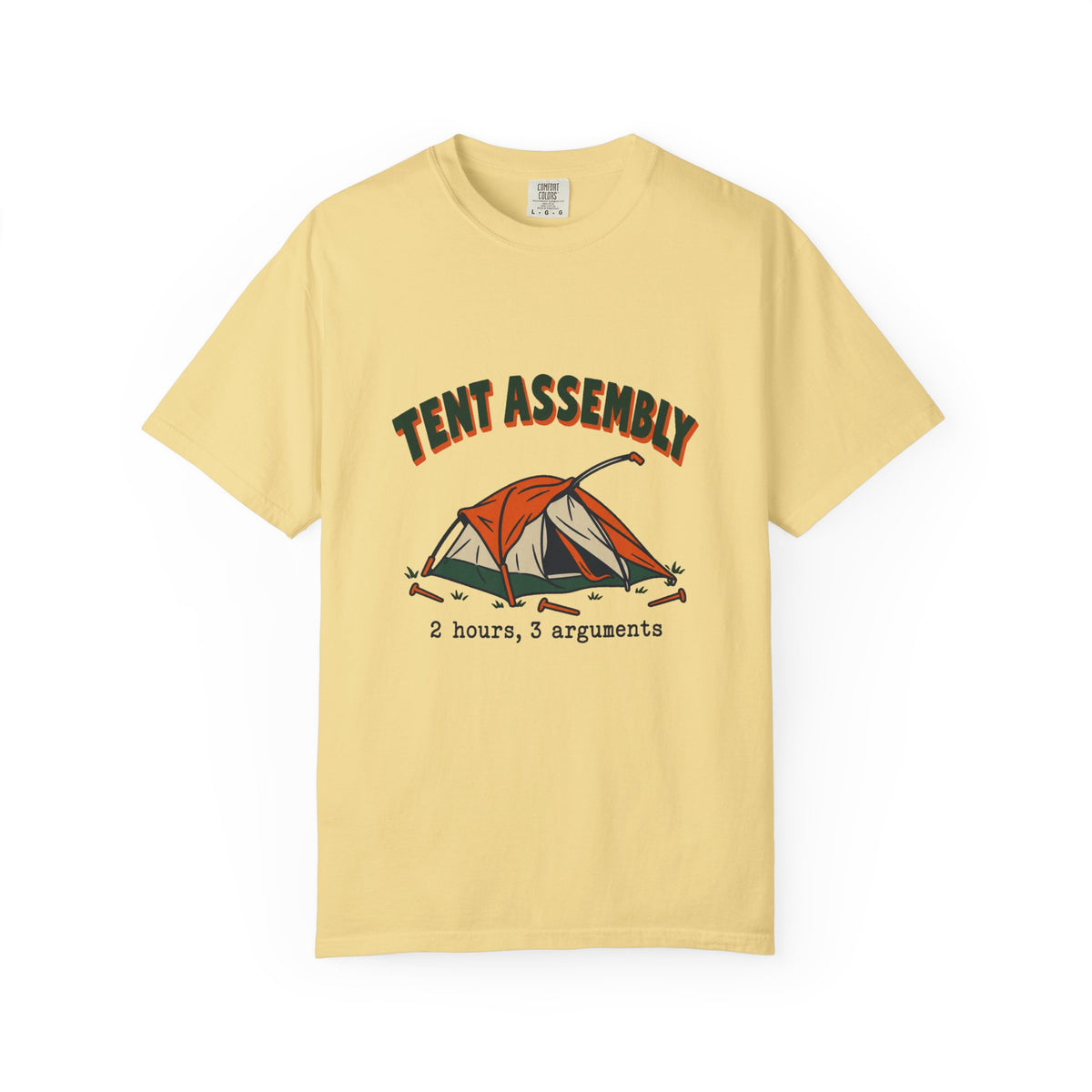 Tent Assembly T-Shirt – Butter