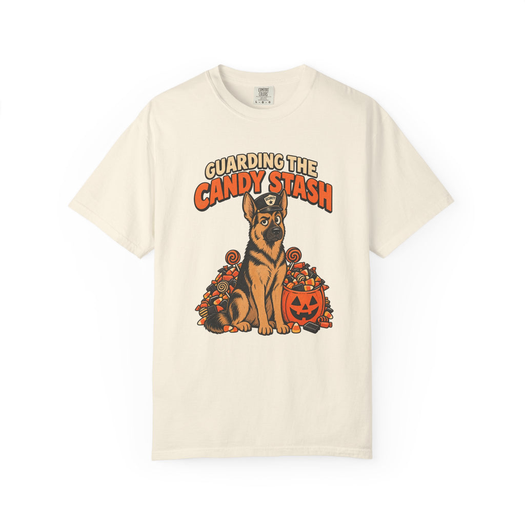 Guarding the Candy Stash T-Shirt – Ivory