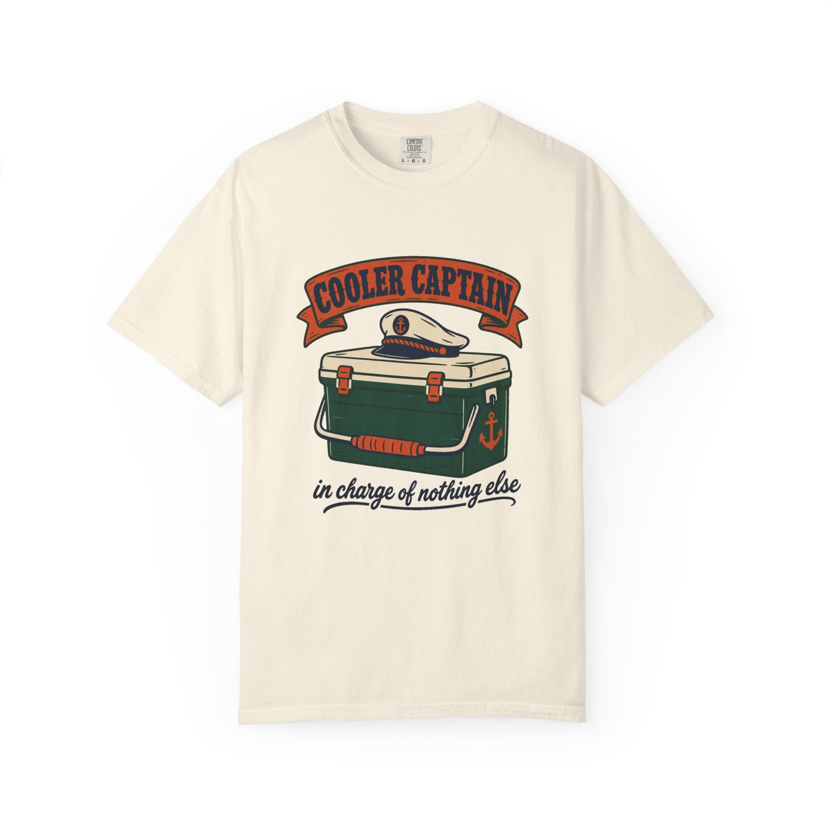 Cooler Captain T-Shirt – Ivory