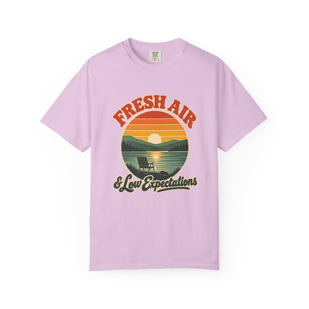 Fresh Air & Low Expectations T-Shirt – Orchid