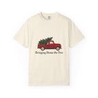 Bringing Home the Tree T-Shirt – Ivory