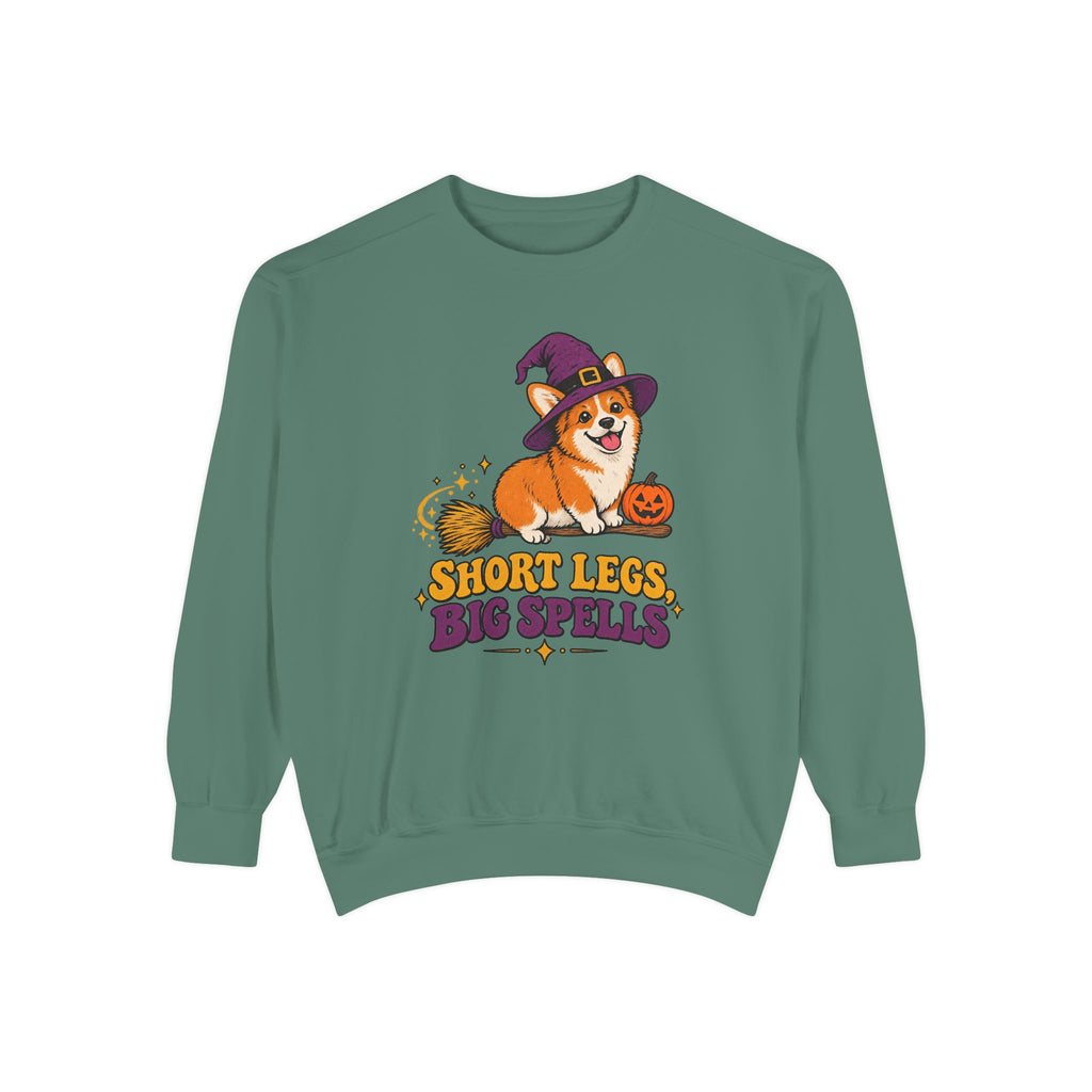 Short Legs, Big Spells Sweatshirt – Light Green