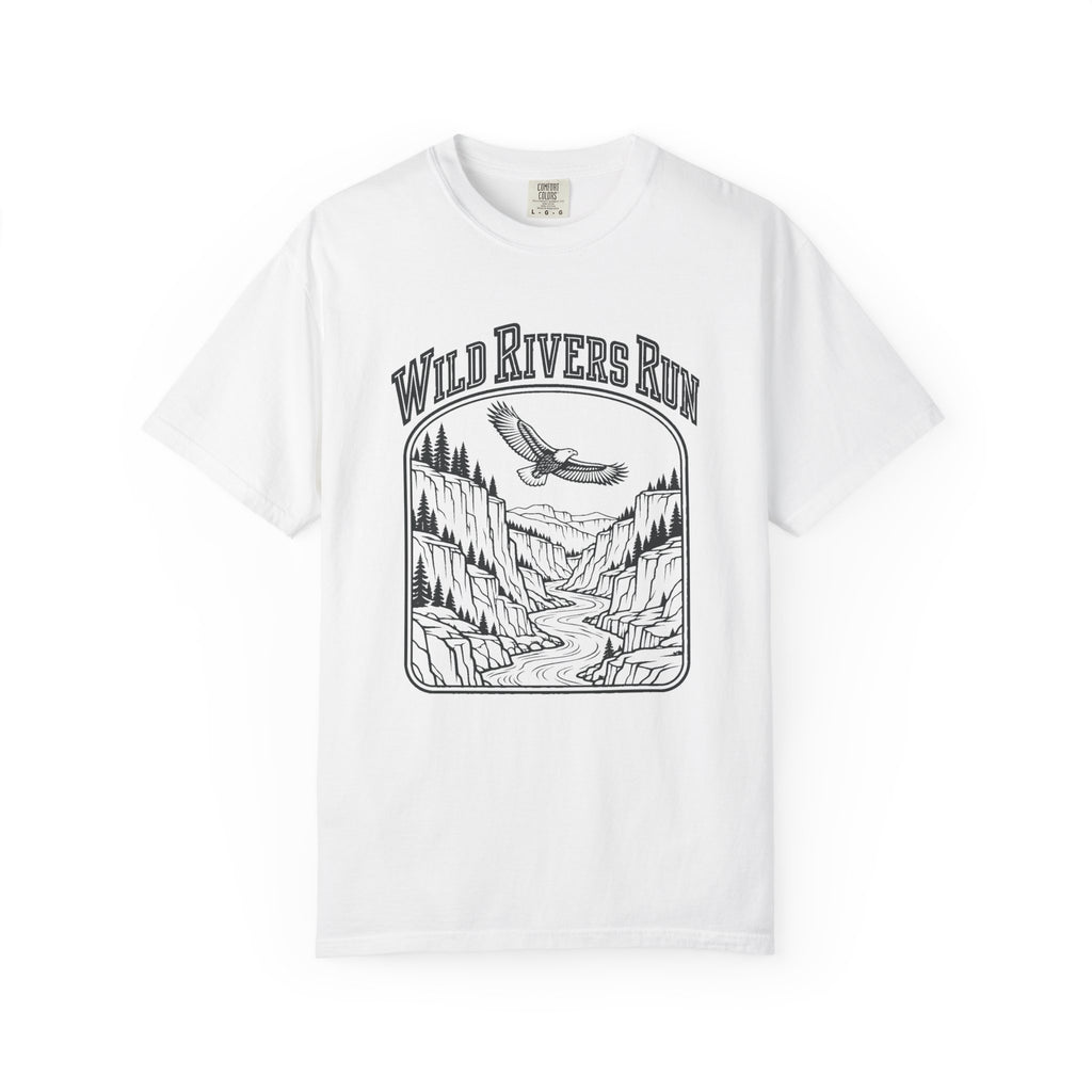 Wild Rivers Run T-Shirt – White