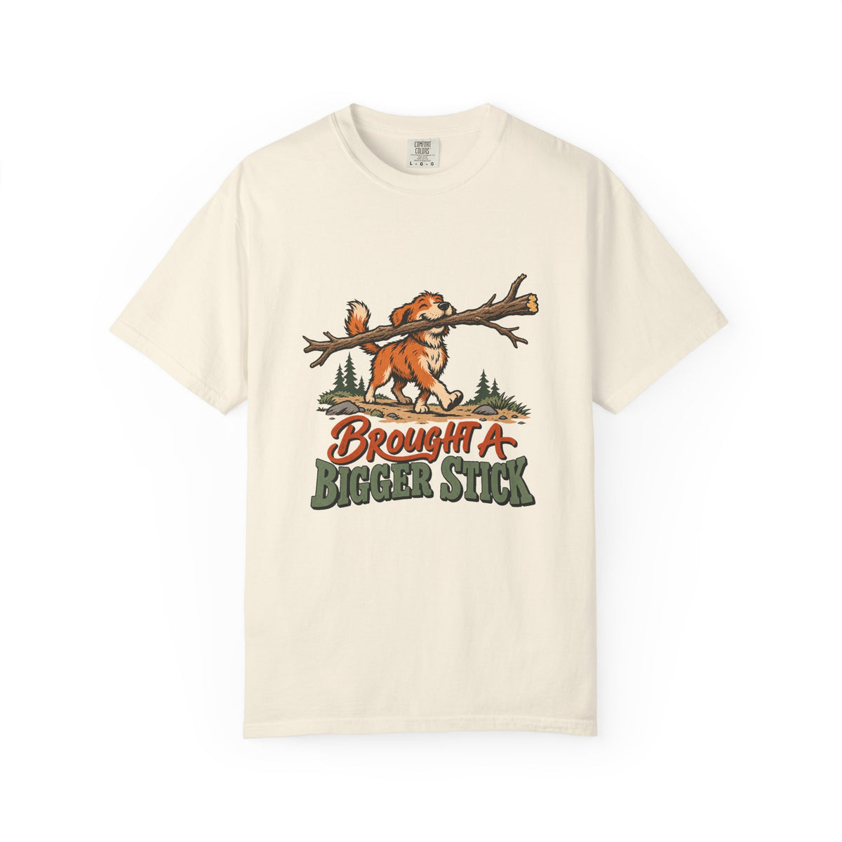 Brought a Bigger Stick T-Shirt – Ivory