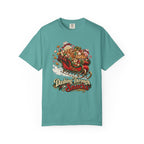 Dashing Through the Snacks T-Shirt – Seafoam