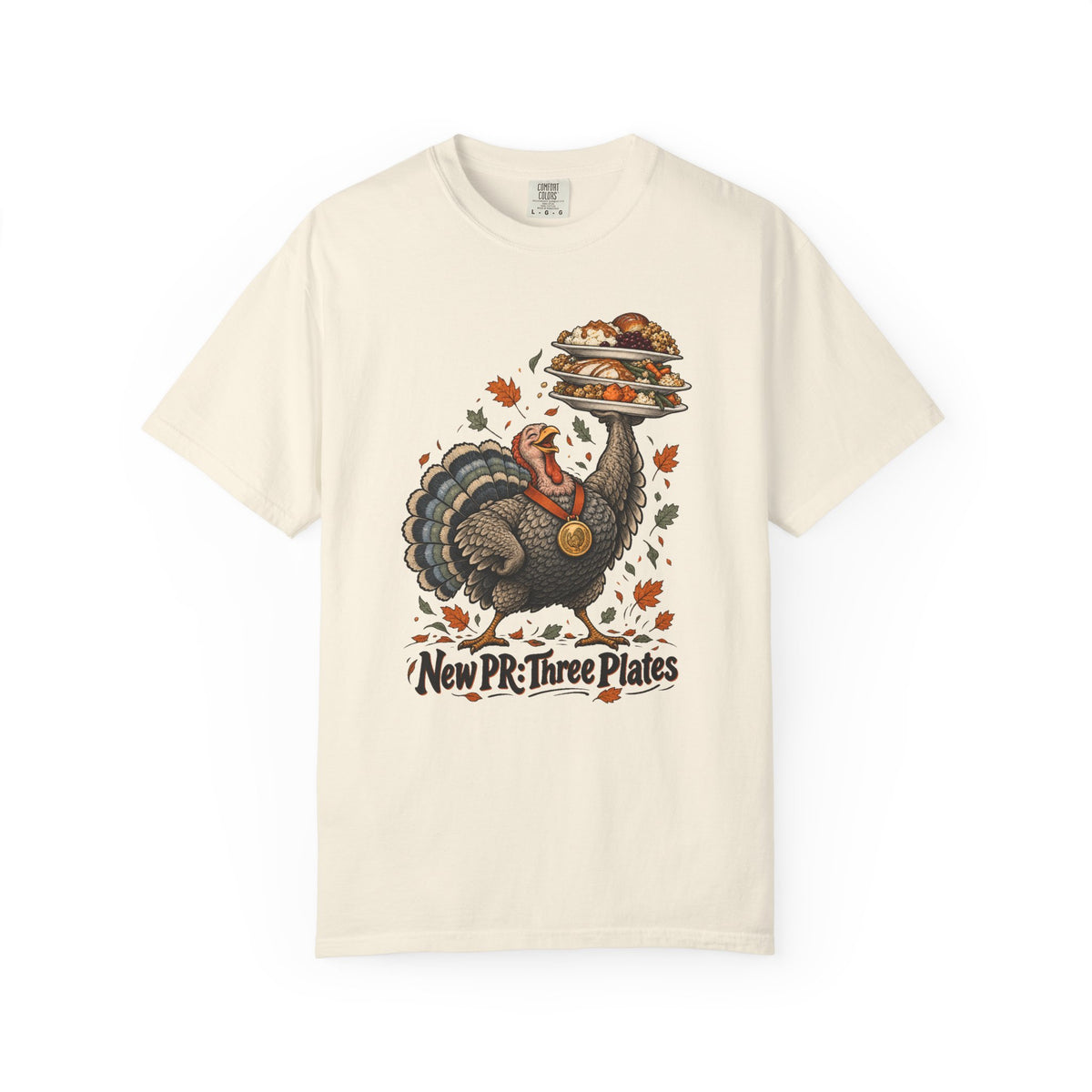 New PR: Three Plates T-Shirt – Ivory