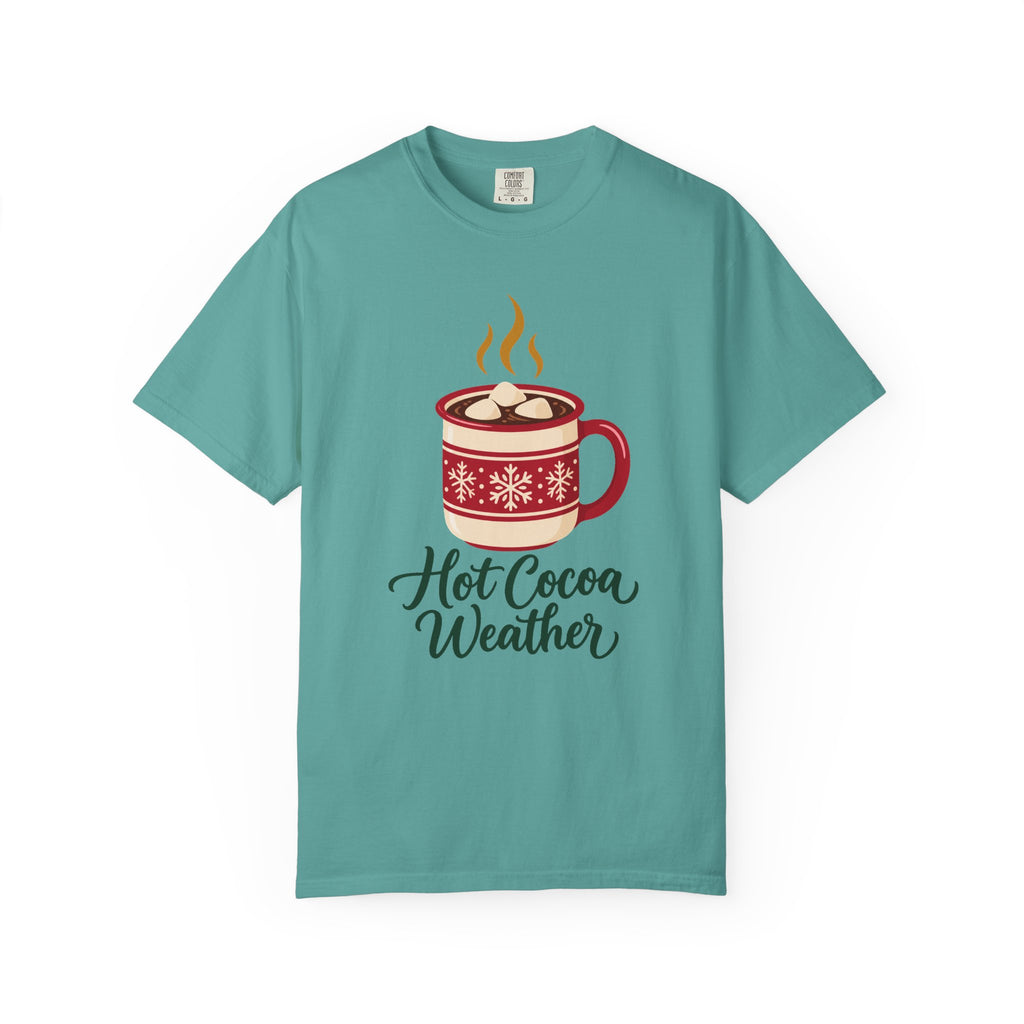 Hot Cocoa Weather T-Shirt – Seafoam