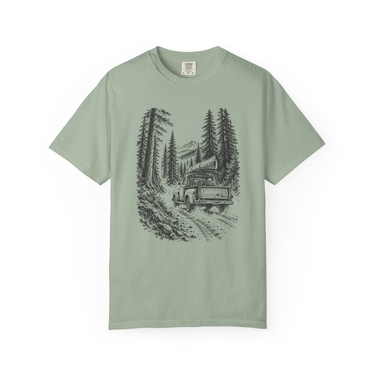 Old Truck Forest Road T-Shirt