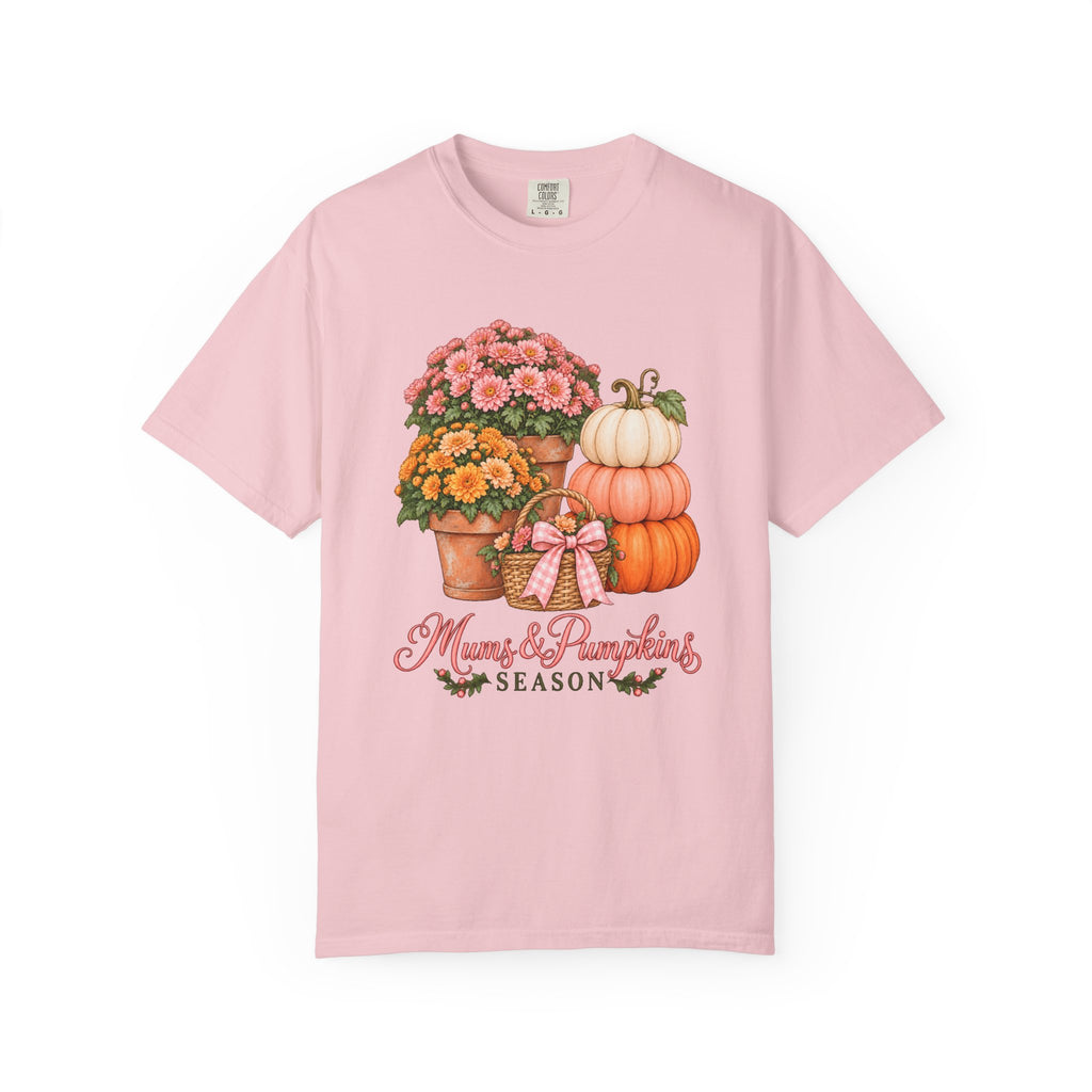 Mums & Pumpkins Season T-Shirt – Blossom