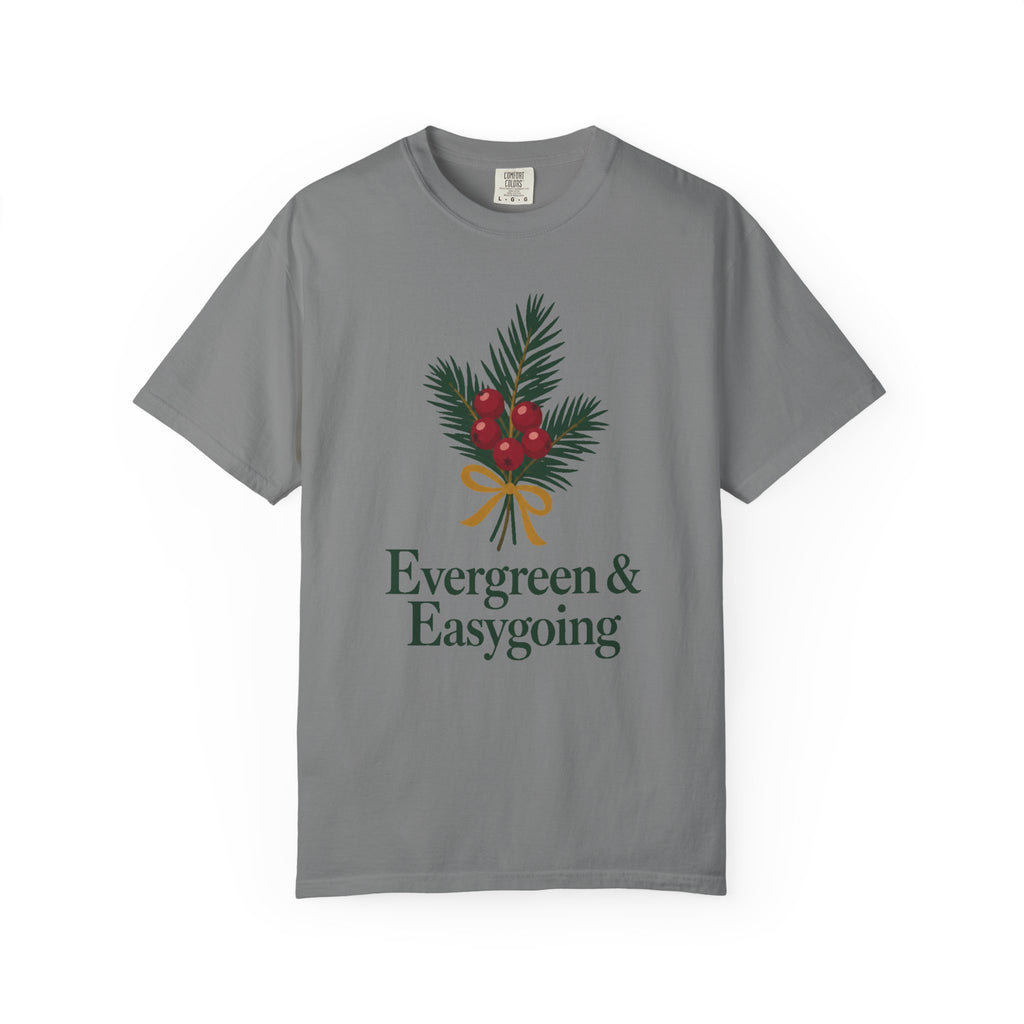Evergreen & Easygoing T-Shirt – Grey