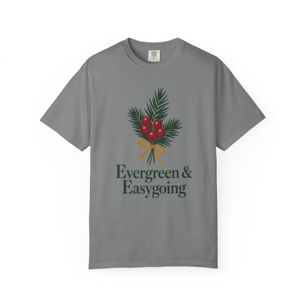 Evergreen & Easygoing T-Shirt – Grey