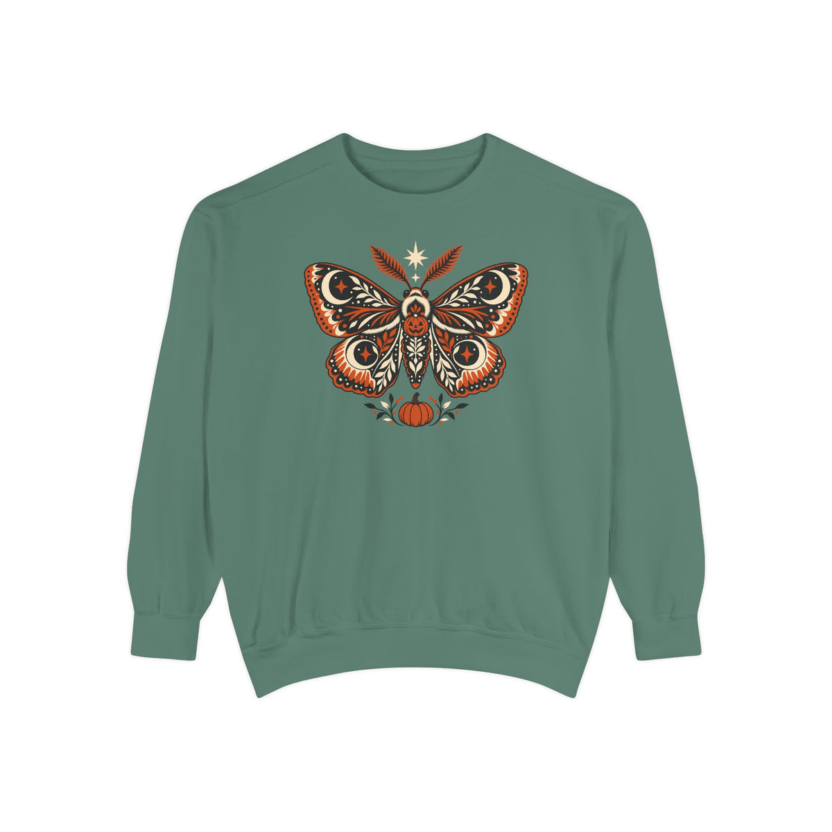 October Moth Sweatshirt – Light Green