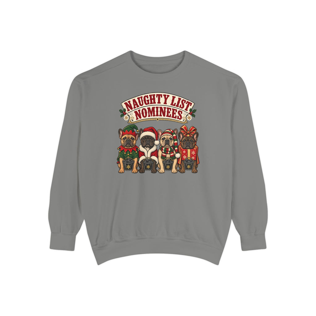 Naughty List Nominees Sweatshirt – Grey