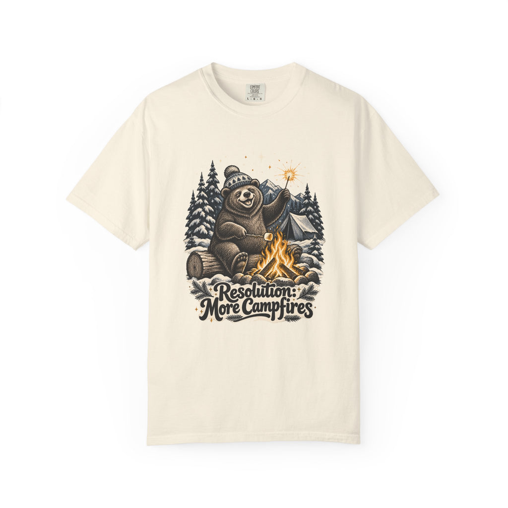 Resolution: More Campfires T-Shirt – Ivory