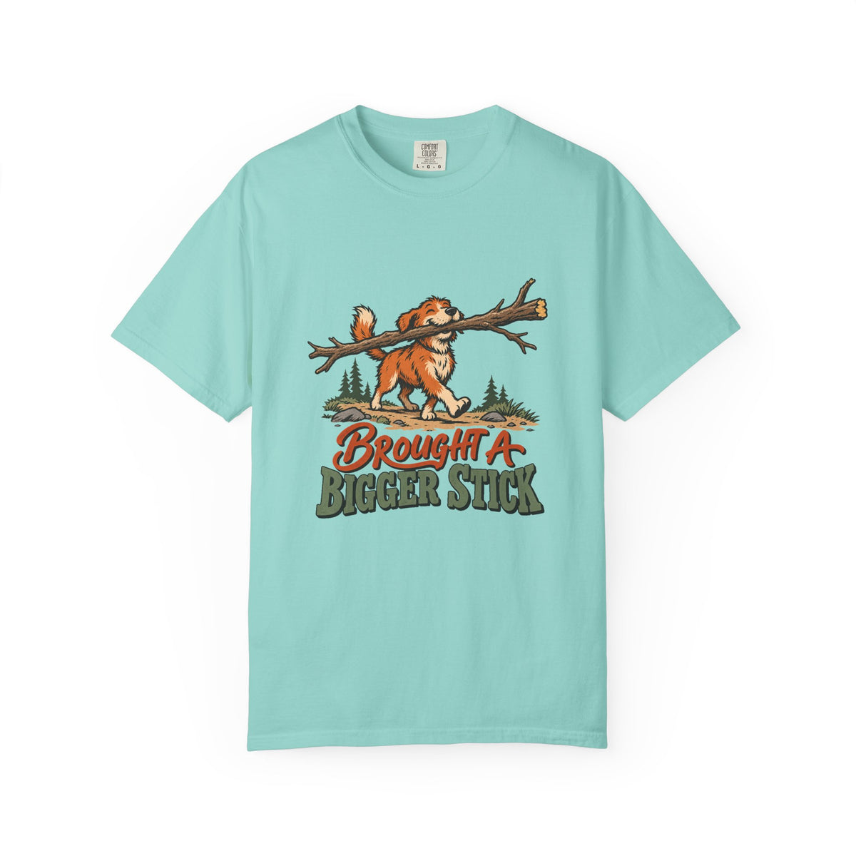 Brought a Bigger Stick T-Shirt – Chalky Mint