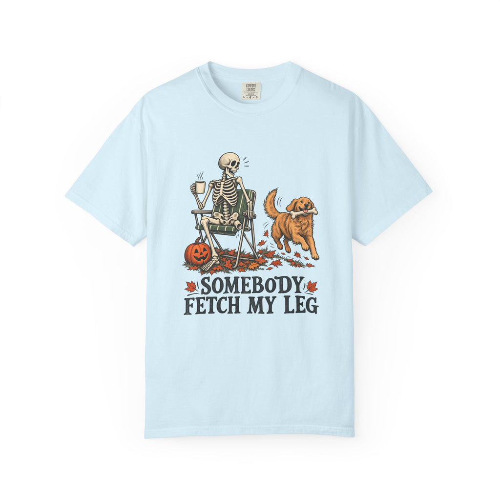 Somebody Fetch My Leg T-Shirt – Chambray