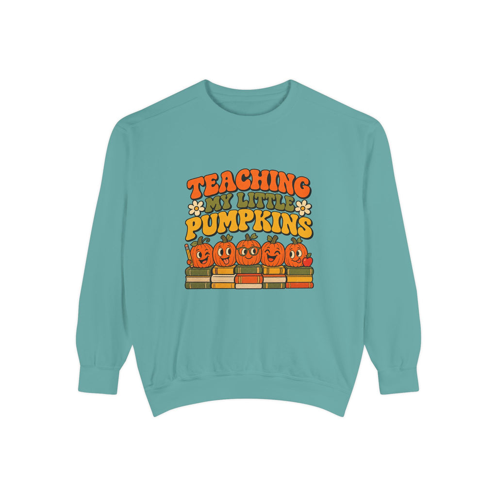 Teaching My Little Pumpkins Sweatshirt – Seafoam