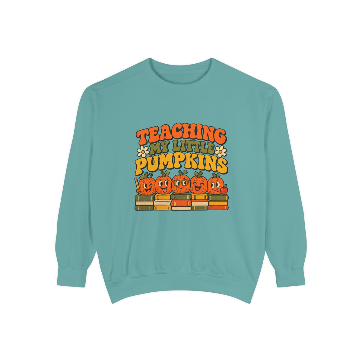 Teaching My Little Pumpkins Sweatshirt – Seafoam