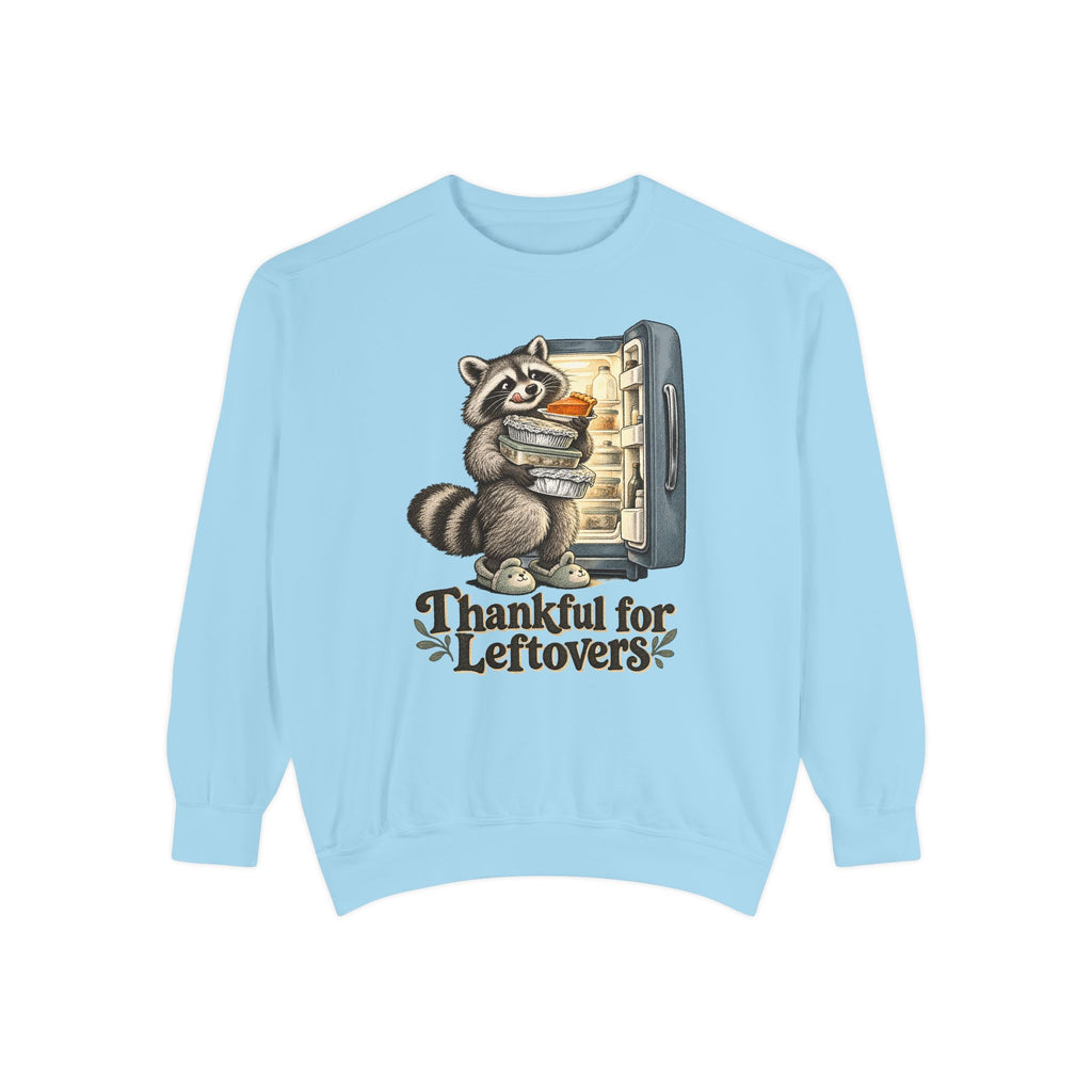 Thankful for Leftovers Sweatshirt – Chambray
